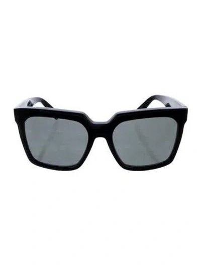 Pre-owned Celine Square Tinted Sunglasses In Black