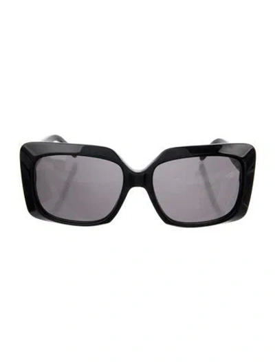 Pre-owned Celine Square Tinted Sunglasses In Black