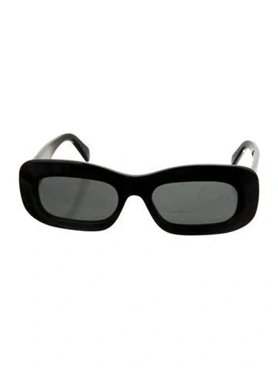 Pre-owned Celine Square Tinted Sunglasses In Black