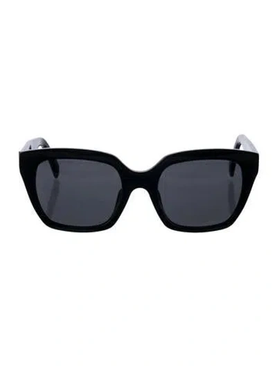 Pre-owned Celine Square Tinted Sunglasses In Black