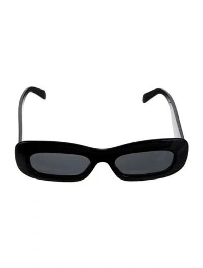 Pre-owned Celine Square Tinted Sunglasses In Black