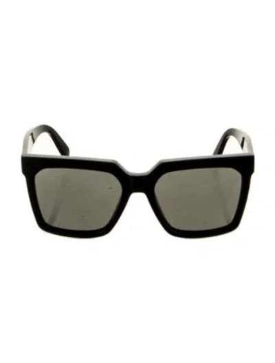 Pre-owned Celine Square Tinted Sunglasses In Black