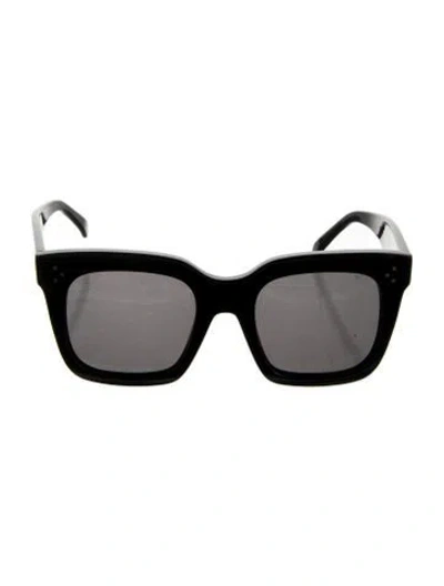 Pre-owned Celine Square Tinted Sunglasses In Black