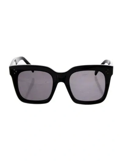 Pre-owned Celine Square Tinted Sunglasses In Black