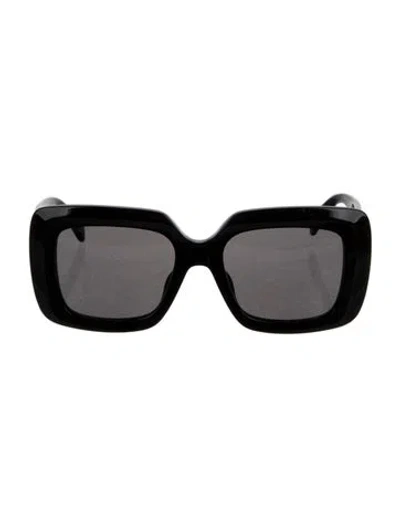 Pre-owned Celine Square Tinted Sunglasses In Black