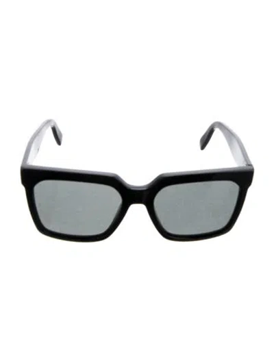 Pre-owned Celine Square Tinted Sunglasses In Black