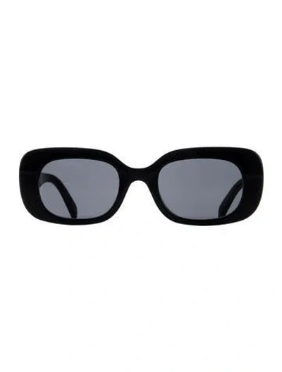 Pre-owned Celine Square Tinted Sunglasses In Black