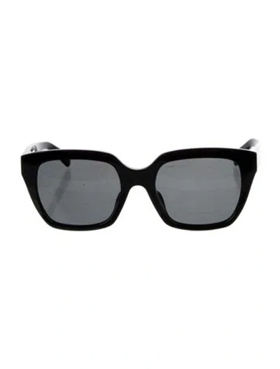 Pre-owned Celine Square Tinted Sunglasses In Black