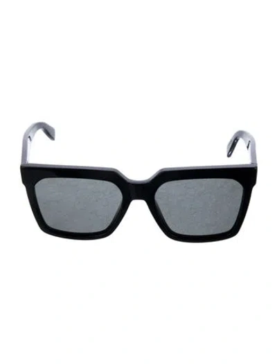 Pre-owned Celine Square Tinted Sunglasses In Black