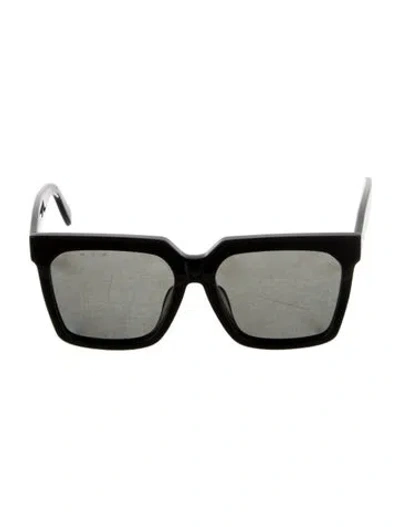 Pre-owned Celine Square Tinted Sunglasses In Black