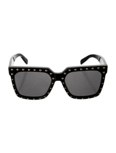 Pre-owned Celine Square Tinted Sunglasses In Black