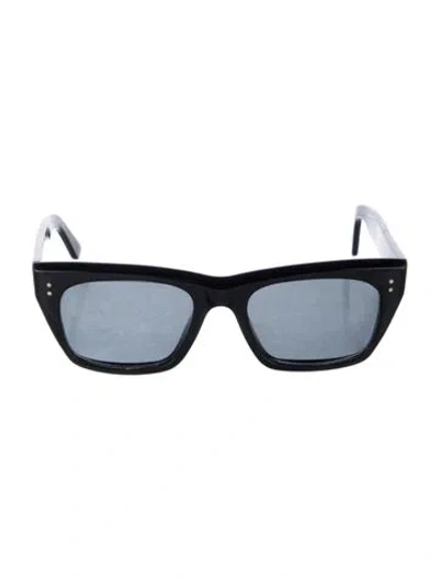 Pre-owned Celine Square Tinted Sunglasses In Black