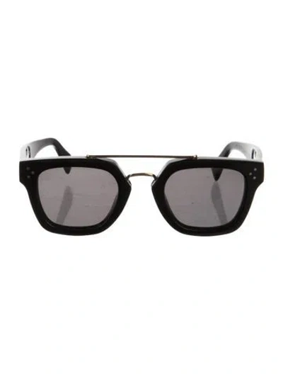 Pre-owned Celine Square Tinted Sunglasses In Black