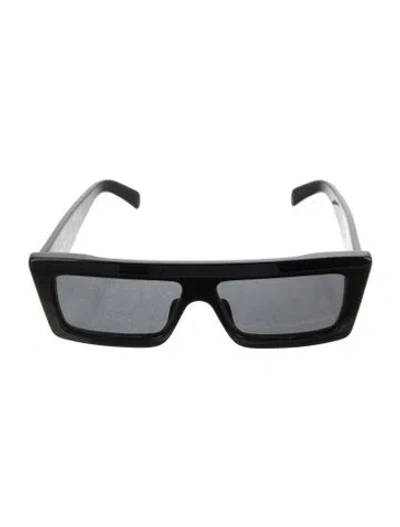 Pre-owned Celine Square Tinted Sunglasses In Black