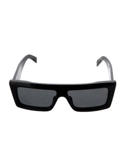 Pre-owned Celine Square Tinted Sunglasses In Black