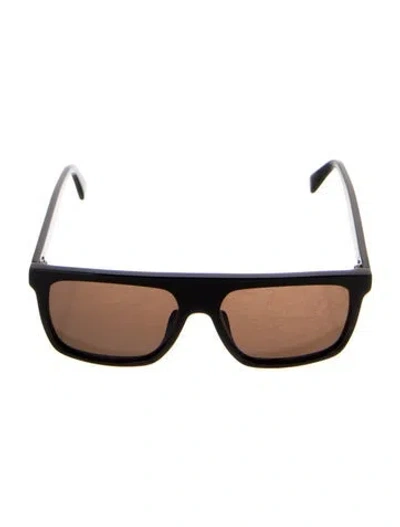 Pre-owned Celine Square Tinted Sunglasses In Black