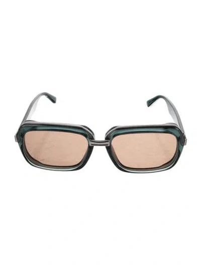 Pre-owned Celine Square Tinted Sunglasses In Blue