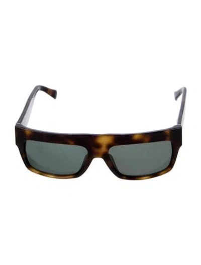 Pre-owned Celine Square Tinted Sunglasses In Brown