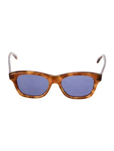 Pre-owned Celine Square Tinted Sunglasses In Brown