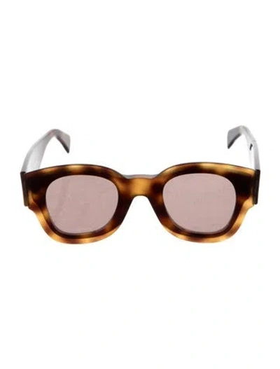 Pre-owned Celine Square Tinted Sunglasses In Brown