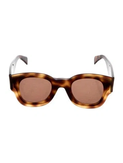 Pre-owned Celine Square Tinted Sunglasses In Brown