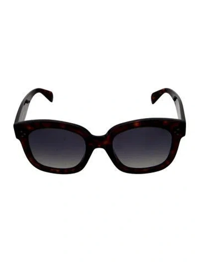Pre-owned Celine Square Tinted Sunglasses In Multi