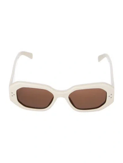 Pre-owned Celine Square Tinted Sunglasses In Neutral