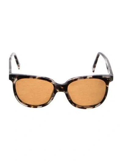 Pre-owned Celine Square Tinted Sunglasses In Neutrals