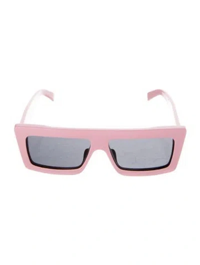 Pre-owned Celine Square Tinted Sunglasses In Pink