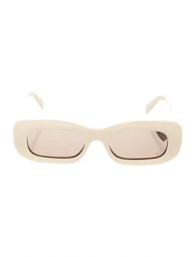 Pre-owned Celine Square Tinted Sunglasses W/ Tags In Neutrals