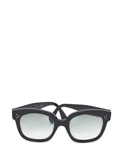 Pre-owned Celine Square-frame Sunglasses In Black