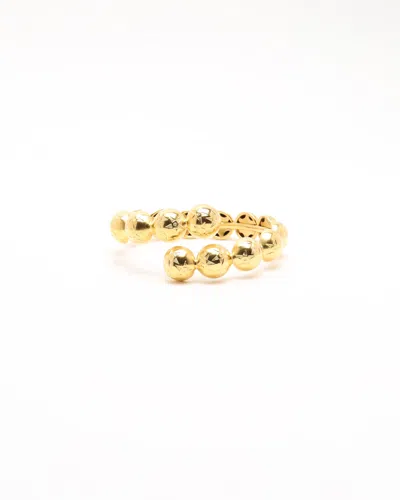 Celine Céline Star Ball Bracelet In Gold