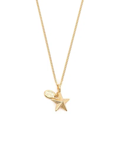 Celine Céline Star Necklace In Gold