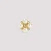 Celine Statement Ring In Metallic