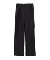 Celine Straight Casual Pants In Black