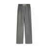 Celine Straight Jogging Pants In Flannel And Cashmere In Multi