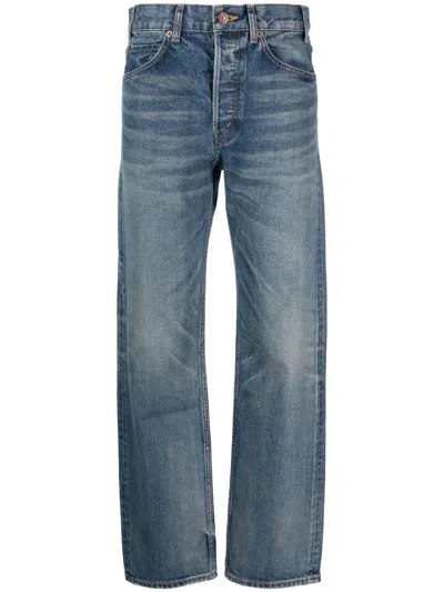 Celine Straight-leg Jeans In Blue