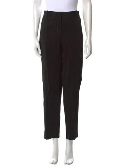 Pre-owned Celine Straight Leg Pants In Black
