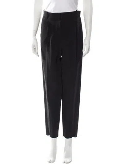 Pre-owned Celine Straight Leg Pants In Black