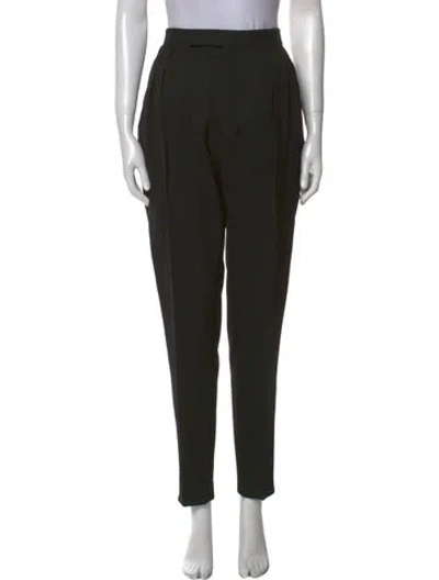 Pre-owned Celine Straight Leg Pants In Black