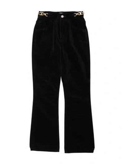 Pre-owned Celine Straight Leg Pants In Black