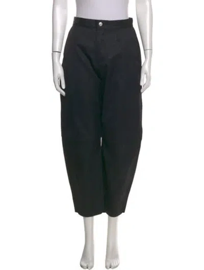 Pre-owned Celine Straight Leg Pants In Black