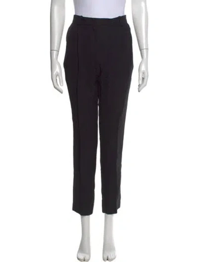 Pre-owned Celine Straight Leg Pants In Black