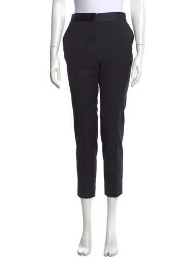 Pre-owned Celine Straight Leg Pants In Black