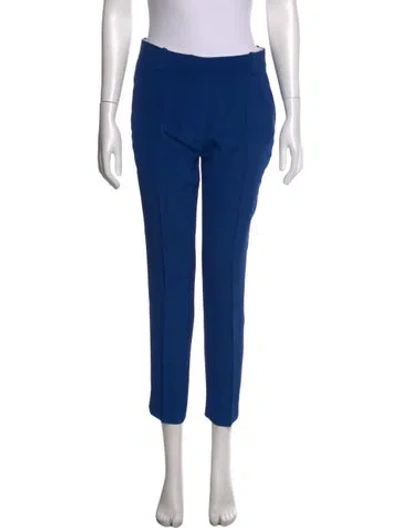 Pre-owned Celine Straight Leg Pants In Blue