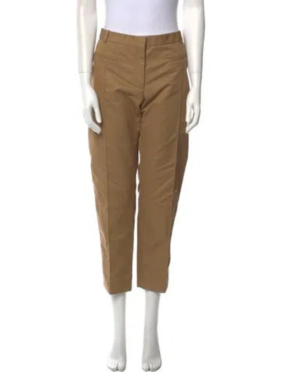 Pre-owned Celine Straight Leg Pants In Neutral