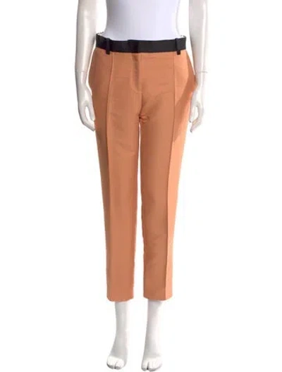 Pre-owned Celine Straight Leg Pants In Neutral