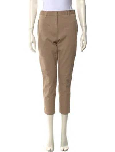 Pre-owned Celine Straight Leg Pants In Neutral