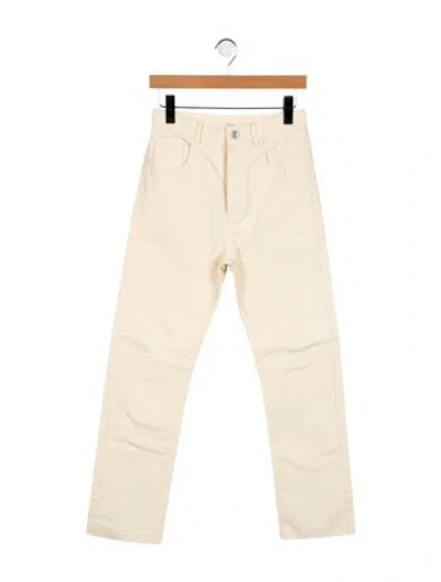 Pre-owned Celine Straight Leg Pants In Neutral