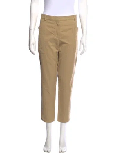Pre-owned Celine Straight Leg Pants In Neutral